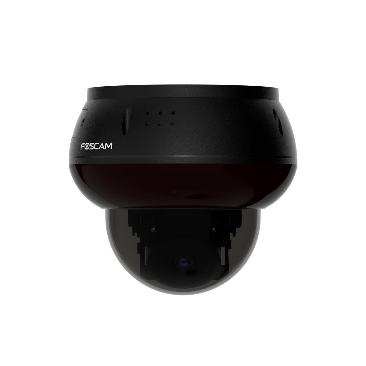 Foscam D8ET 4K 8MP PoE IP Dome Überwachungskamera weiß mit motorisierter PT-Funktion, KI-Personen- und Fahrzeugerkennung, IK10 Vandalismus-Schutz