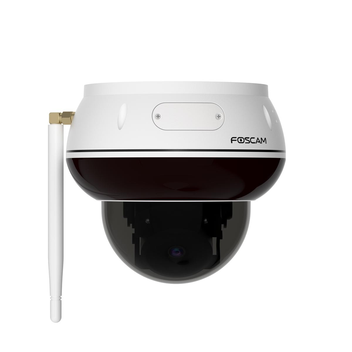 Foscam D8T 4K 8MP WLAN Dome Überwachungskamera weiß mit WiFi 6, PT-Funktion und IK10 Schutz