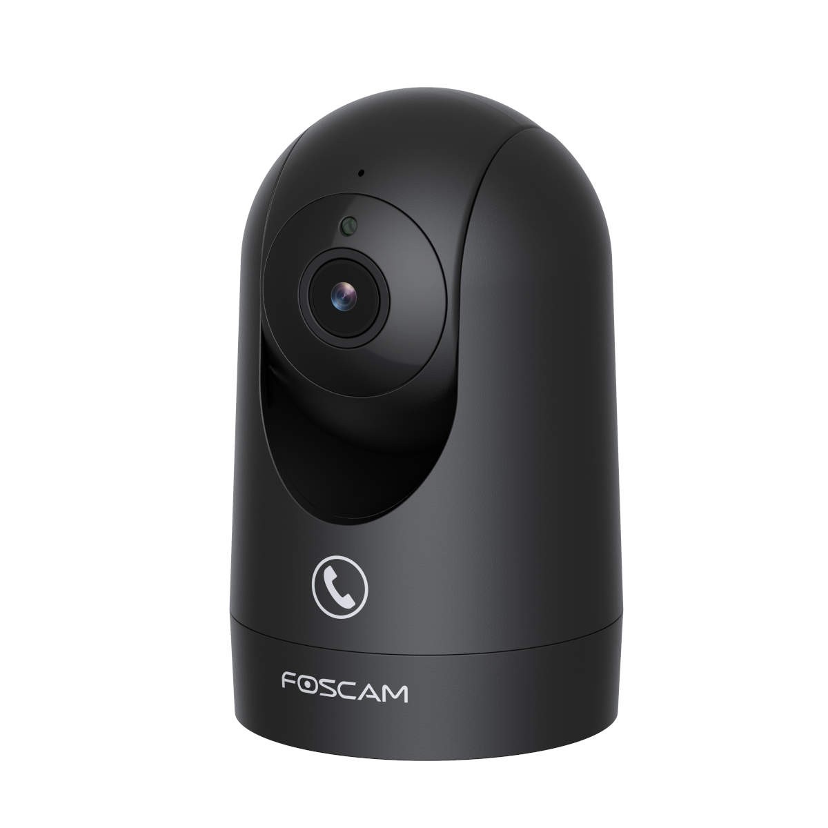 Foscam R8M drehbare und schwenkbare 4K 8 MP Dual-Band WLAN Innen-Überwachungskamera (schwarz) mit Radarerkennung und Auto-Tracking Funktion