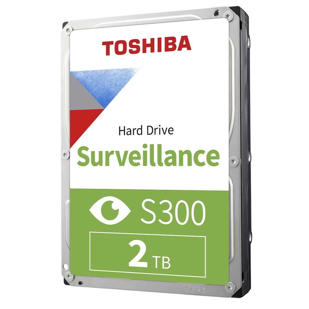 2 TB Festplatte Toshiba S300 für Überwachungssysteme