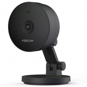 FOSCAM C5M 3K 5 MP Dualband WLAN Überwachungskamera (schwarz)