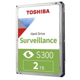 2 TB Festplatte Toshiba S300 für Überwachungssysteme