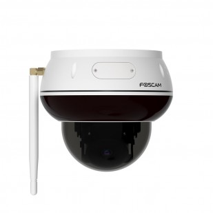 Foscam D8T 4K 8MP WLAN Dome Überwachungskamera weiß mit WiFi 6, PT-Funktion und IK10 Schutz
