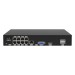 Foscam FN9108E-B4-2T 8-Kanal 3K 5 MP PoE Komplettset für die Videoüberwachung mit 4 Überwachungskameras (schwarz)