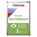1 TB Festplatte Toshiba S300 für Überwachungssysteme