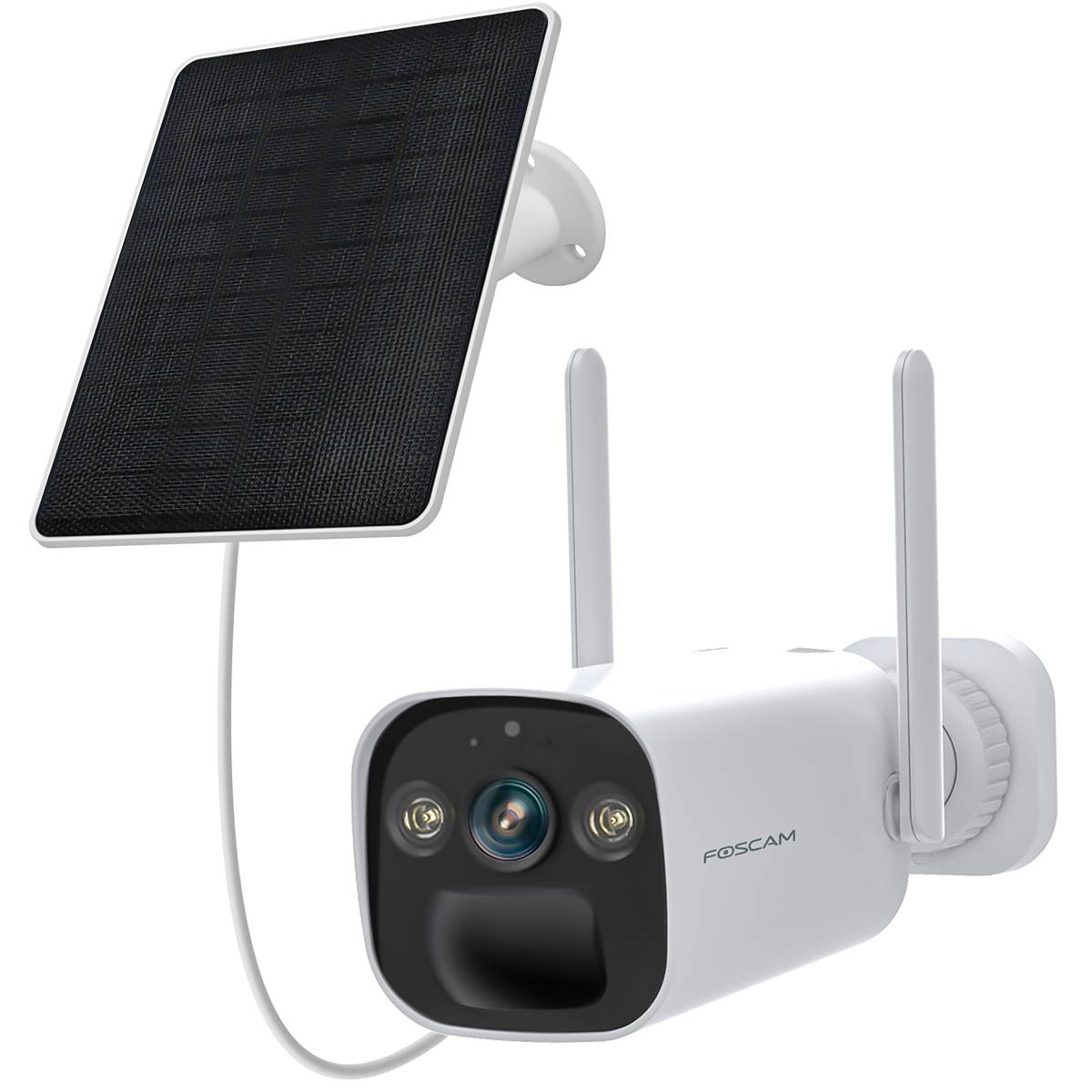 Foscam BP4 batteriebetriebene 2K 4 MP WLAN-Überwachungskamera inkl. Solarpanel