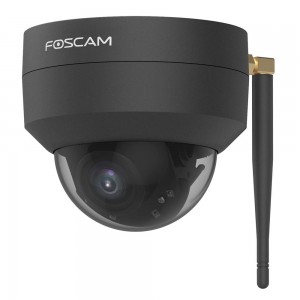 FOSCAM D4Z 4 MP Dual-Band WLAN PTZ Dome Überwachungskamera (schwarz) 