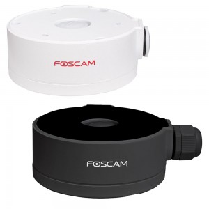 Foscam FAB61 wasserdichte Montageplatte für Foscam FI9961EP Überwachungskamera Schwartz