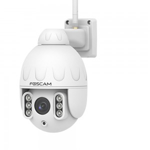 FOSCAM SD4 4 MP Dualband WLAN PTZ Dome Überwachungskamera mit 4-fach optischem Zoom