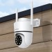 Foscam PD5 3K 5 MP WLAN-Überwachungskamera mit Schwenk- & Neigefunktion und automatischer Verfolgung