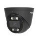 Foscam T5EP 5 MP POE-Überwachungskamera mit integriertem Scheinwerfer und einer Alarmsirene (schwarz)